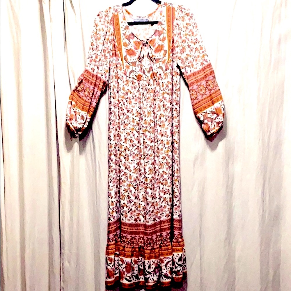 Petal & Pup // Boho Maxi Dress